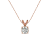 Product photo of Classic Solitaire Lab-Grown Diamond Pendant