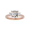 Product photo of Classic Three-Stone Diamond Ring
