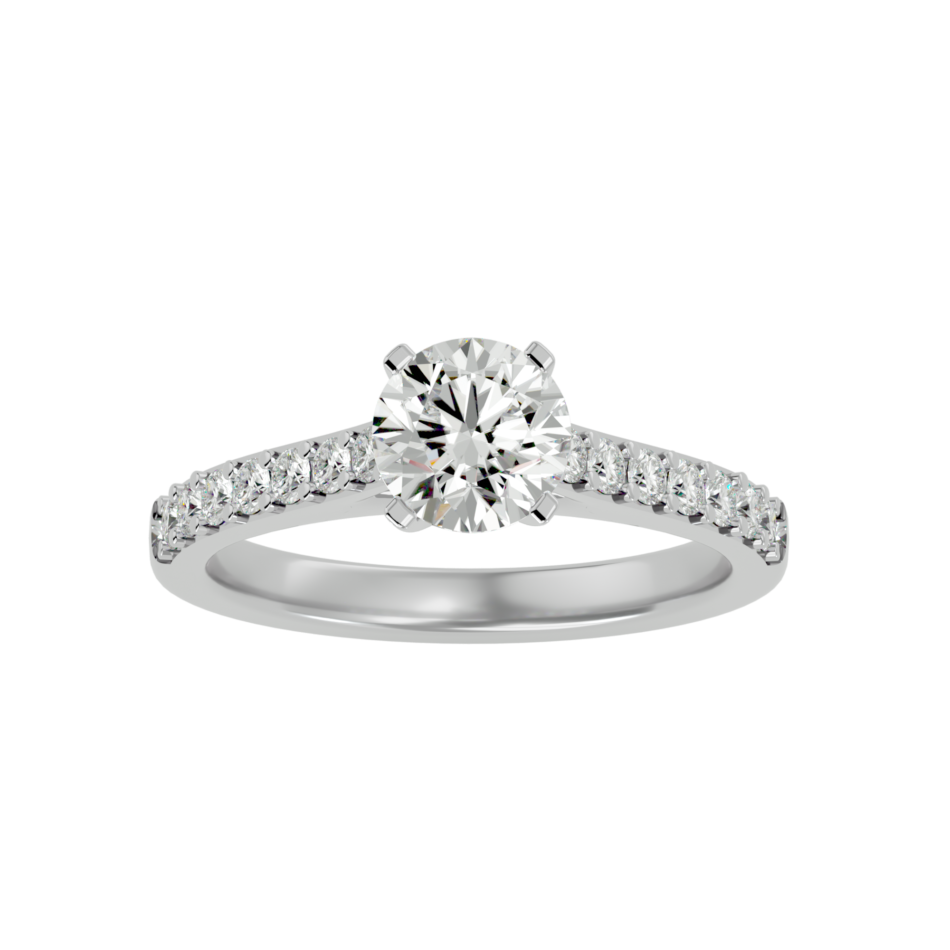Shining Solace Lab-Grown Diamond Engagement Ring - Image 3