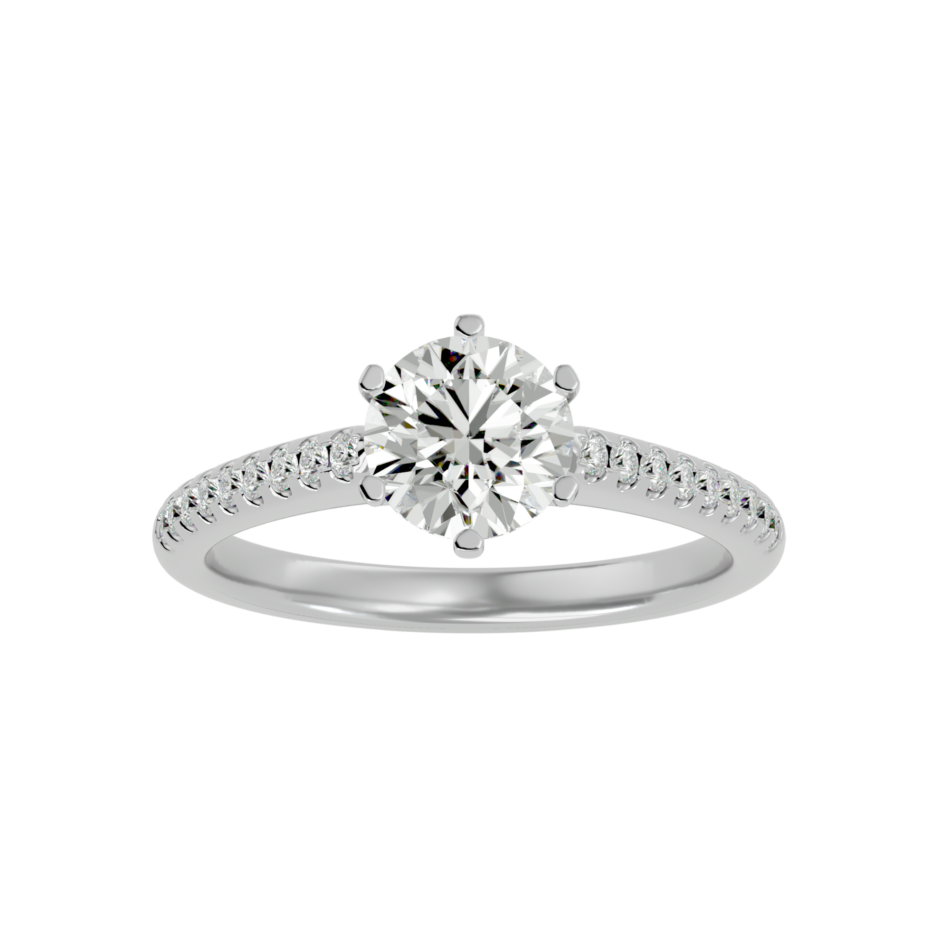 Radiant Lab-Grown Diamond Halo Pendant for Timeless Glamour - Image 3