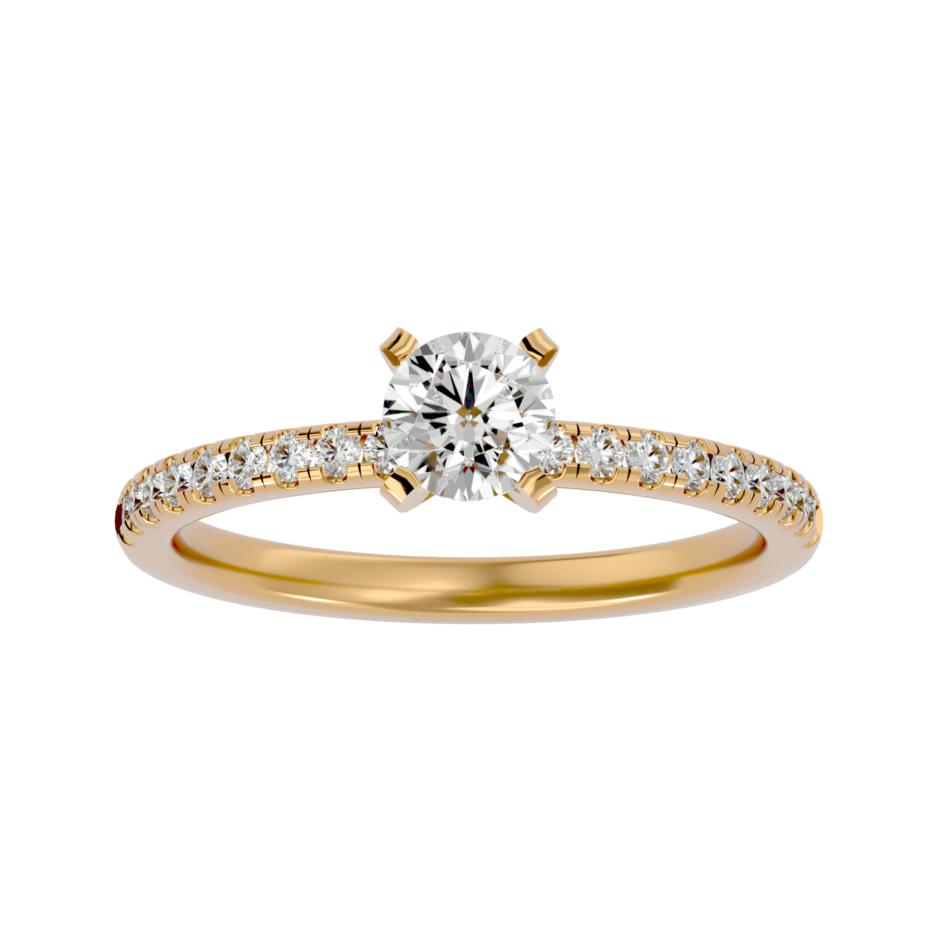 Timeless Lab-Grown Diamond Solitaire Engagement Ring - Image 4