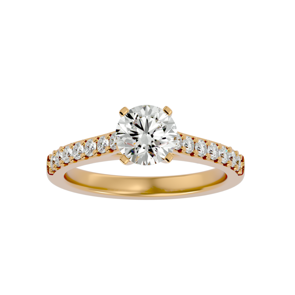 Shining Solace Lab-Grown Diamond Engagement Ring - Image 4