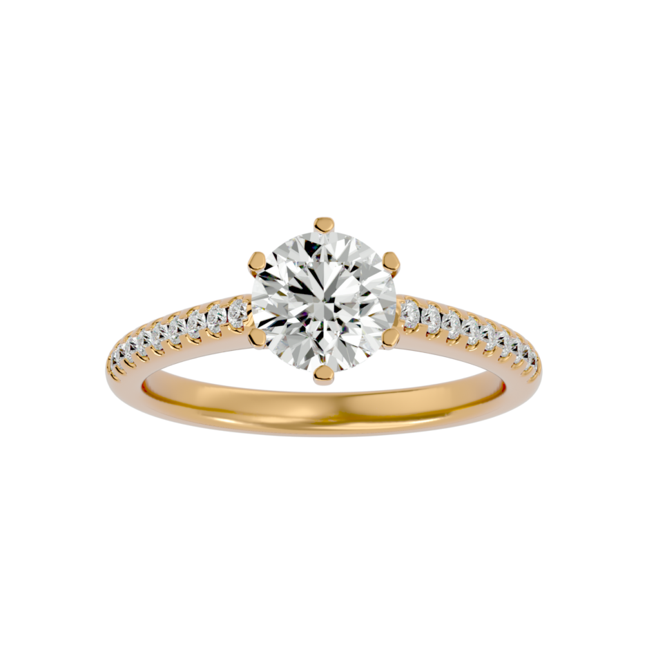 Radiant Lab-Grown Diamond Halo Pendant for Timeless Glamour - Image 4