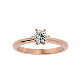 Classic Six-Prong Solitaire Ring
