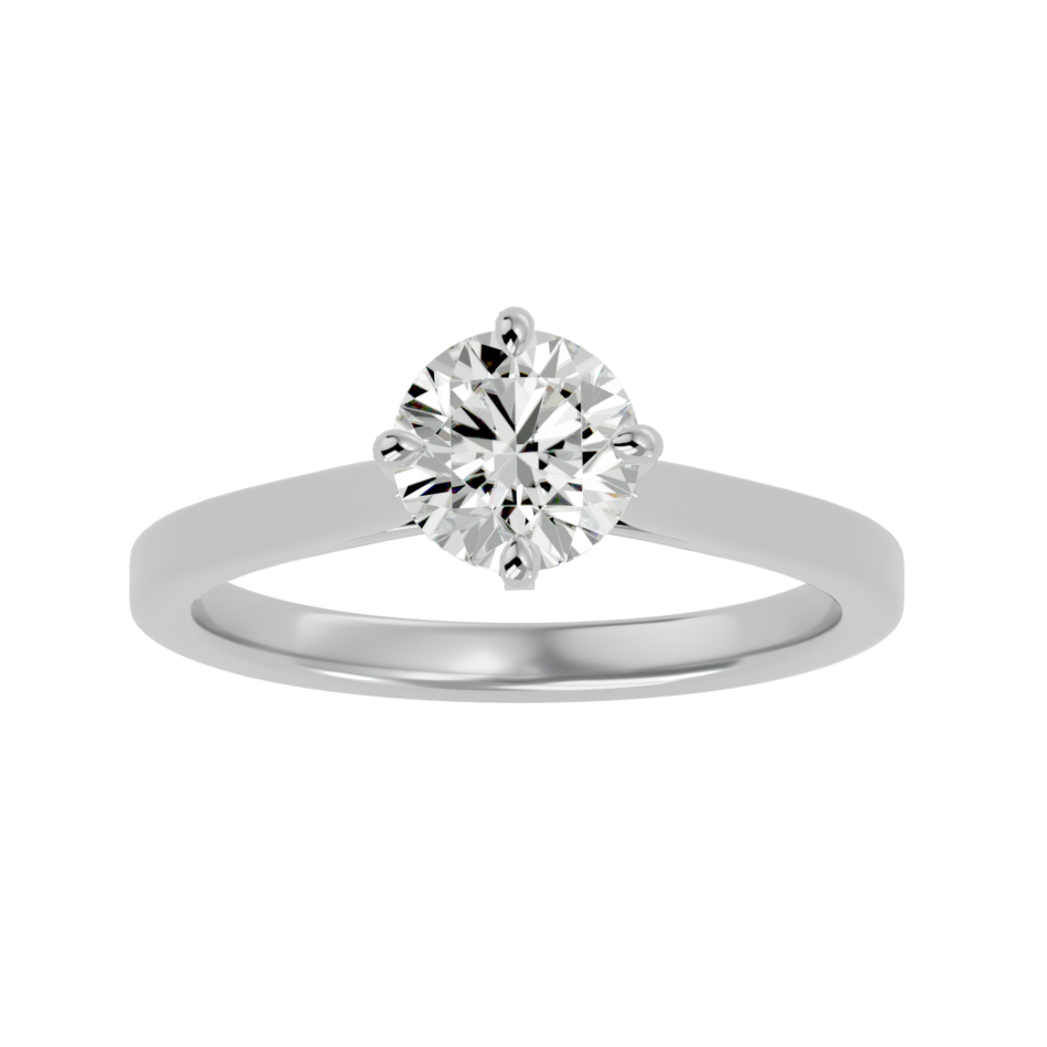 Ethereal Solitaire Lab-Grown Diamond Ring - Image 3
