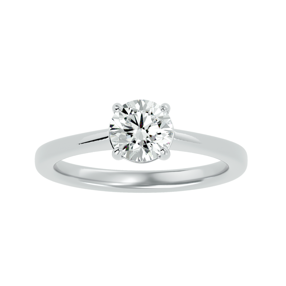 Round-Cut Solitaire Lab-Grown Diamond - Image 3