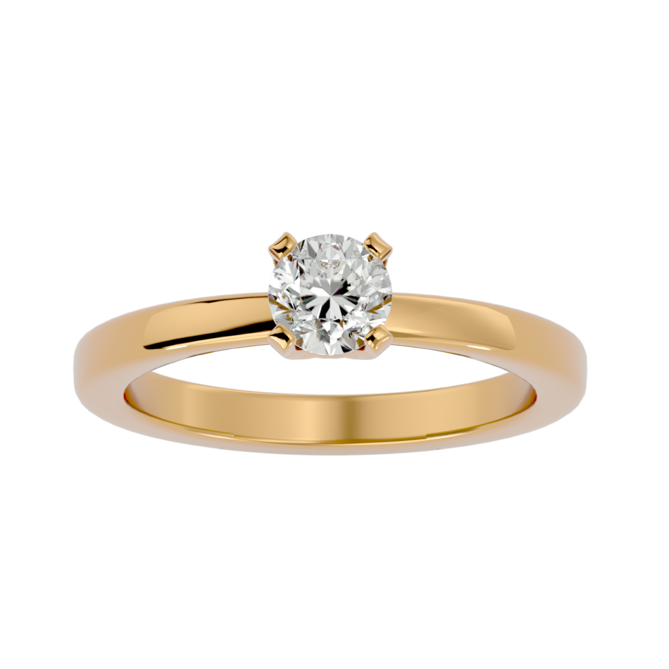 Elegant Lab-Grown Diamond Solitaire Engagement Ring - Image 4