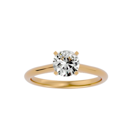Elegant Lab-Grown Diamond Solitaire Engagement Ring
