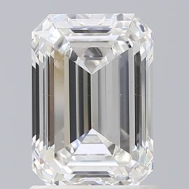 1.61 Carat - E - SI1 - Cut - EMERALD