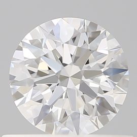 0.62 Carat - E - VVS2 - Cut - ROUND
