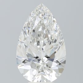 6.78 Carat - F - VS2 - Cut - PEAR