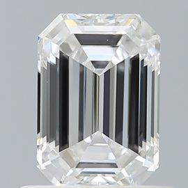 0.9 Carat - D - VVS2 - Cut - EMERALD