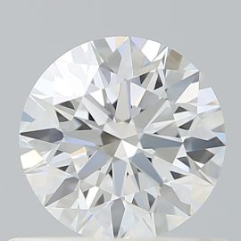 0.66 Carat - E - VVS2 - Cut - ROUND