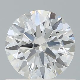 0.77 Carat - D - VVS2 - Cut - ROUND