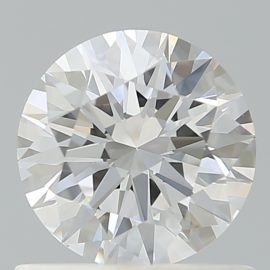 0.76 Carat - D - VVS2 - Cut - ROUND