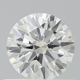 0.59 Carat - D - VVS2 - Cut - ROUND