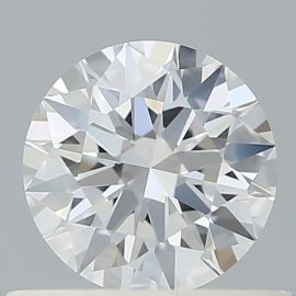 0.57 Carat - D - VVS2 - Cut - ROUND