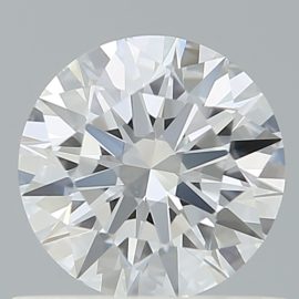 0.66 Carat - D - VVS2 - Cut - ROUND
