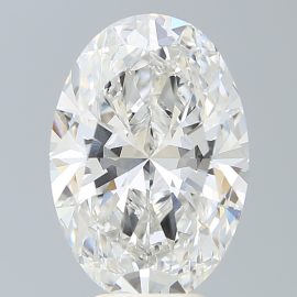 5.69 Carat - F - VVS2 - Cut - OVAL