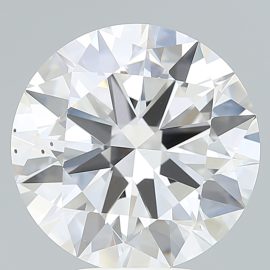 6.92 Carat - F - VS2 - Cut - ROUND