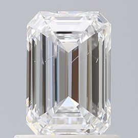 1 Carat - D - SI1 - Cut - EMERALD