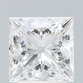 3.19 Carat - D - VVS2 - Cut - PRINCESS