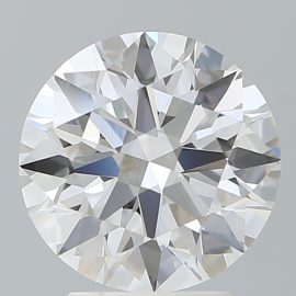 3.18 Carat - E - VVS2 - Cut - ROUND