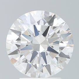 3.28 Carat - F - VVS2 - Cut - ROUND