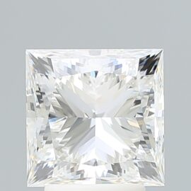3.66 Carat - F - VVS2 - Cut - PRINCESS