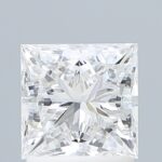 1.68 Carat - D - VVS2 - Cut - PRINCESS