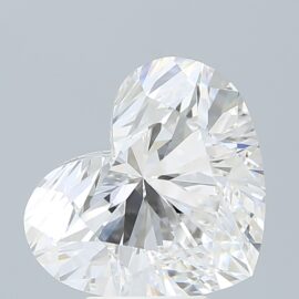 6.02 Carat - F - VVS2 - Cut - HEART