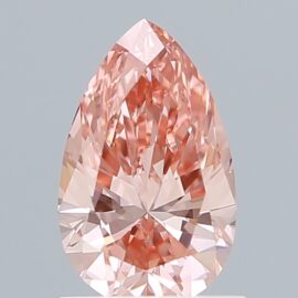 1.01 Carat - FANCY VIVID - PINK - VS1 - Cut - PEAR