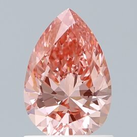 1.04 Carat - FANCY VIVID - PINK - VVS2 - Cut - PEAR