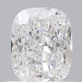 0.9 Carat - D - VVS2 - Cut - CUSHION