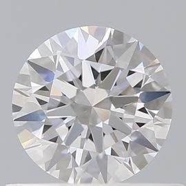 0.57 Carat - D - VVS2 - Cut - ROUND