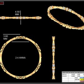 18KT Female 13 Bangle