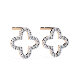 18KT Female Daily Wear 1.5 Earring