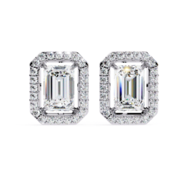 18KT Female Halo 3 Earring