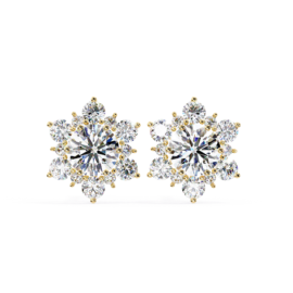 18KT Female Daily Wear 1.8 Earring