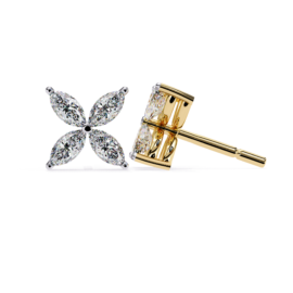 18KT Female Daily Wear 1.5 Earring