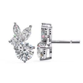 18KT Female Halo 3.2 Earring