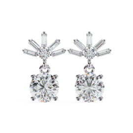 18KT Female Daily Wear 2.5 Earring