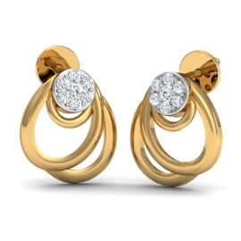 18KT Female Daily Wear 3.4 Earring