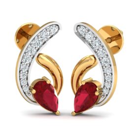18KT Female Daily Wear 2.3 Earring