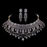 Exquisite Lab-Grown Diamond Necklace Set in 18K Gold