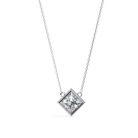 18KT Female Solitaire 5.56 Pendent