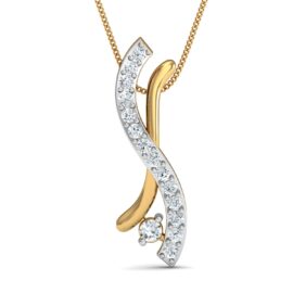 18KT Female Daily Wear 1 Pendent