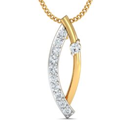 18KT Female Daily Wear 1 Pendent