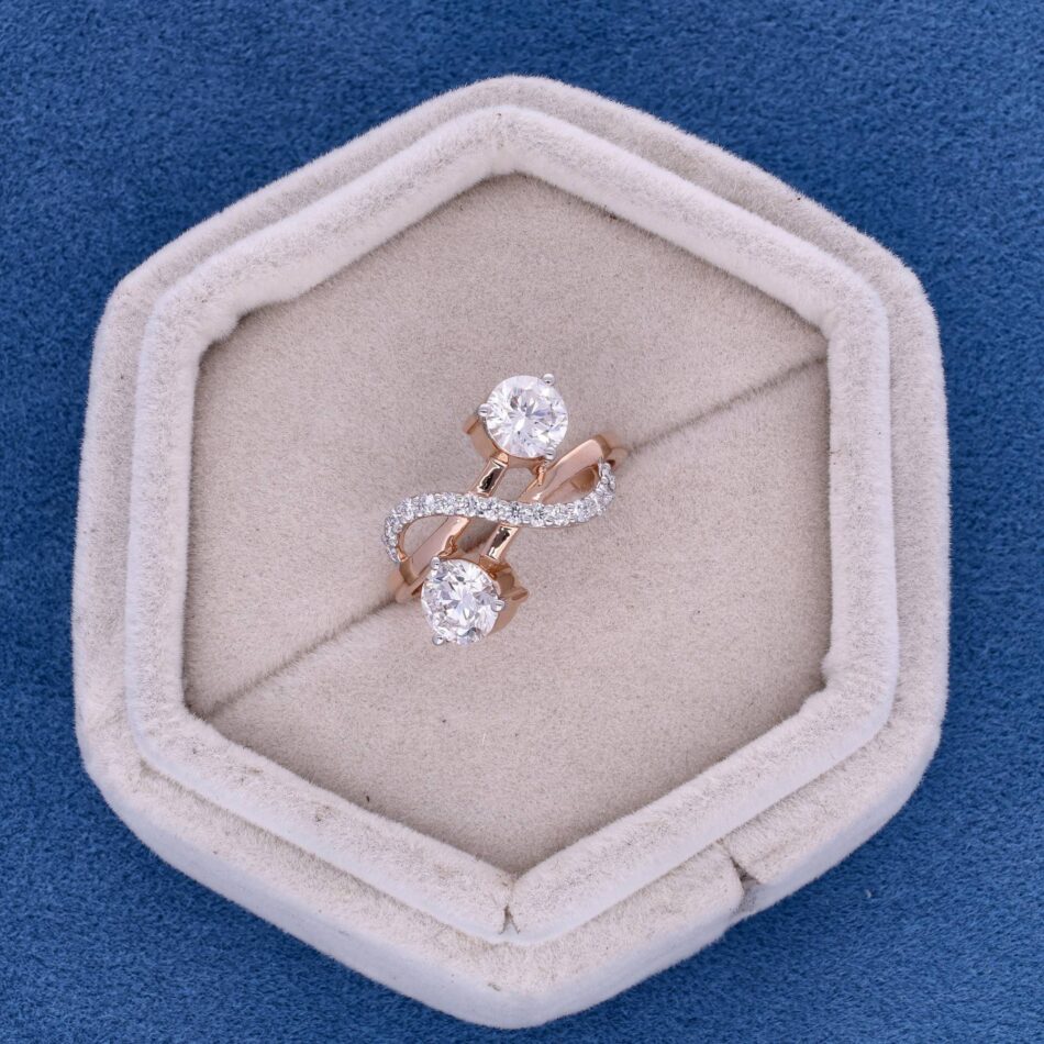 14KT Female Solitaire 3.66 Ring