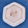 14KT Female Cocktail 5 Ring